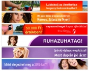 Aesthetica banner kampányok